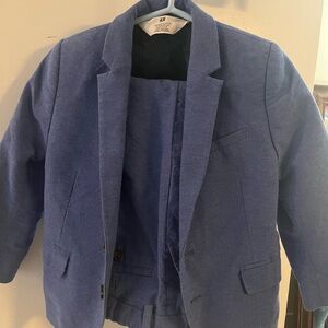 H&M Textured Suit Set (Jacket and Pants)